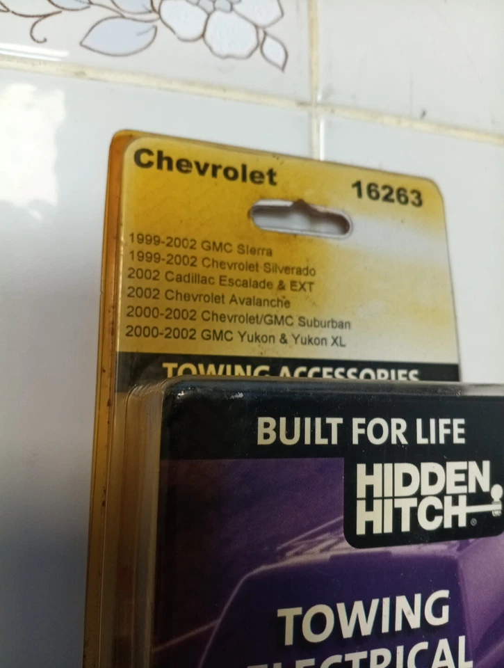 Kit conector remolque-conector cableado enganche oculto 16263 1999-2002 gmc sierra Foto 2 de 4