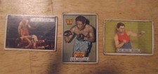 LOT OF 3-CARTIER VS.HAIRSTON / KID GAVILAN / RAY MILLER-REFEREE T.C.G. CARDS-USA