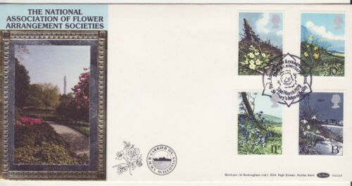 GB Stamps First Day Cover Benham Spring Wild Flowers rose, daffodil carried 1979 - Picture 1 of 1