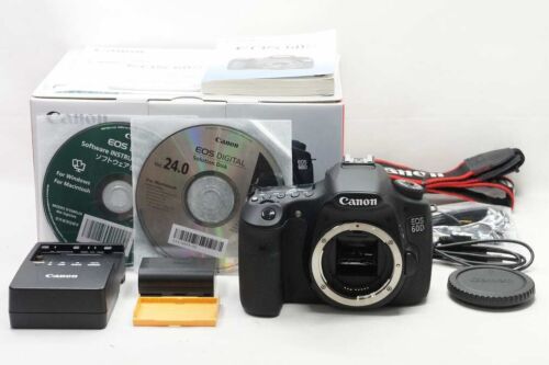 "Mint" Canon EOS 60D 18.0MP Digital Camera Black Body Only w/ Box #250402aq