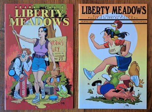 Liberty Meadows by Frank Cho n. 1/37 serie completa + Sourcebook ( 38 comics ) - Foto 2 di 22