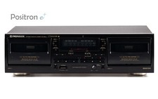 Pioneer CT-W205R Double lecteur de cassettes/Courroies Neuf Et Eingemessen [1]