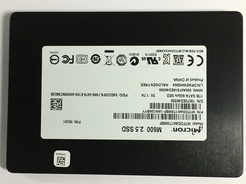 Micron Crucial M600 1TB SSD Internal MTFDDAK1T0MBF 2.5" SATA III 6Gb/s 7mm SSD - Picture 3 of 6