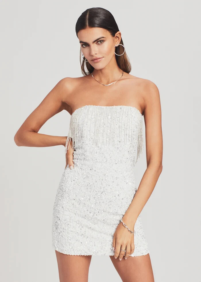 cassandra sequin fringe dress Cassandra Dress Retrofete