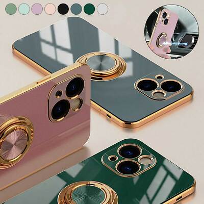 Schutzhülle Handy Tasche Case Cover Ring Für iPhone 17 Air/Pro Max 16 15 14 13