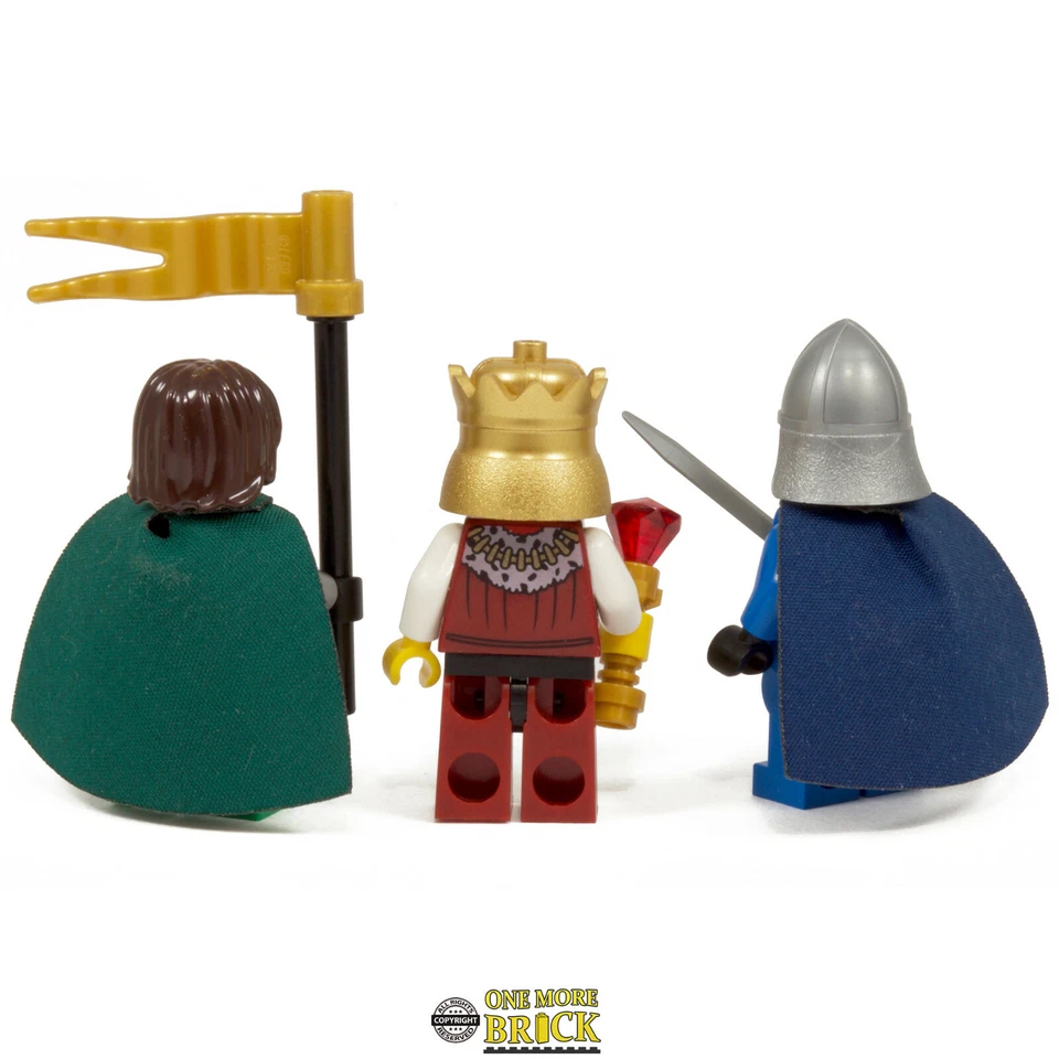 3x Kings - Castle Nativity Kingdoms Minifigure - 3x King | All parts LEGO - Image 2 of 2