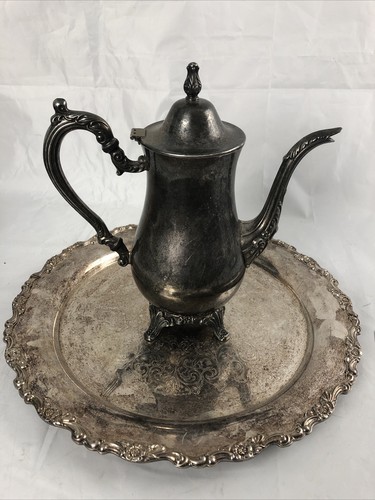 Vintage Oneida Silver Plate Tea Coffee 
