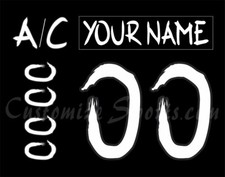 San Diego Gulls Customized Number Kit For 2024 Emo Night Uniform