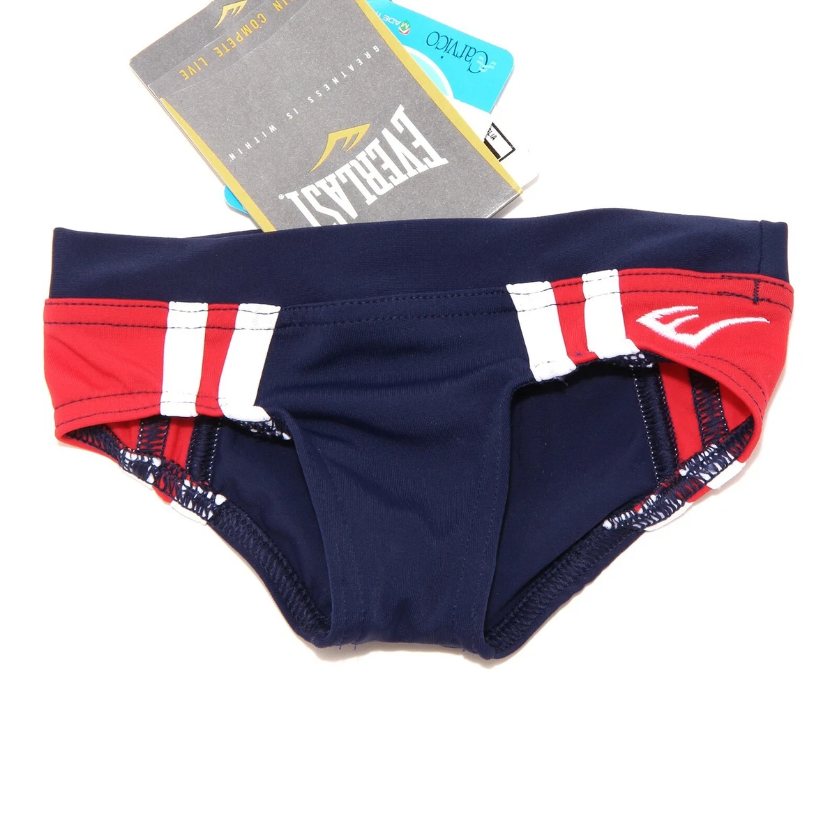 6372H slip mare bimbo EVERLAST costume swimwear briefs kids