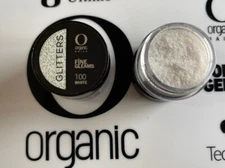 Glitter 100 White Organic nails Nails 6g