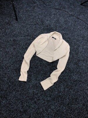 Jane Norman Cream Sweater Top Blouses Save The Queen Style Rare Size 12  Womens