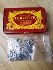 Complete Brigadier 20mm Box 106 British/American Mounted Officers 12 Pieces
