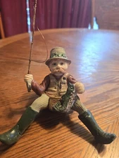 Fishing Figurine, Shenandoah Keeper Of The Catch