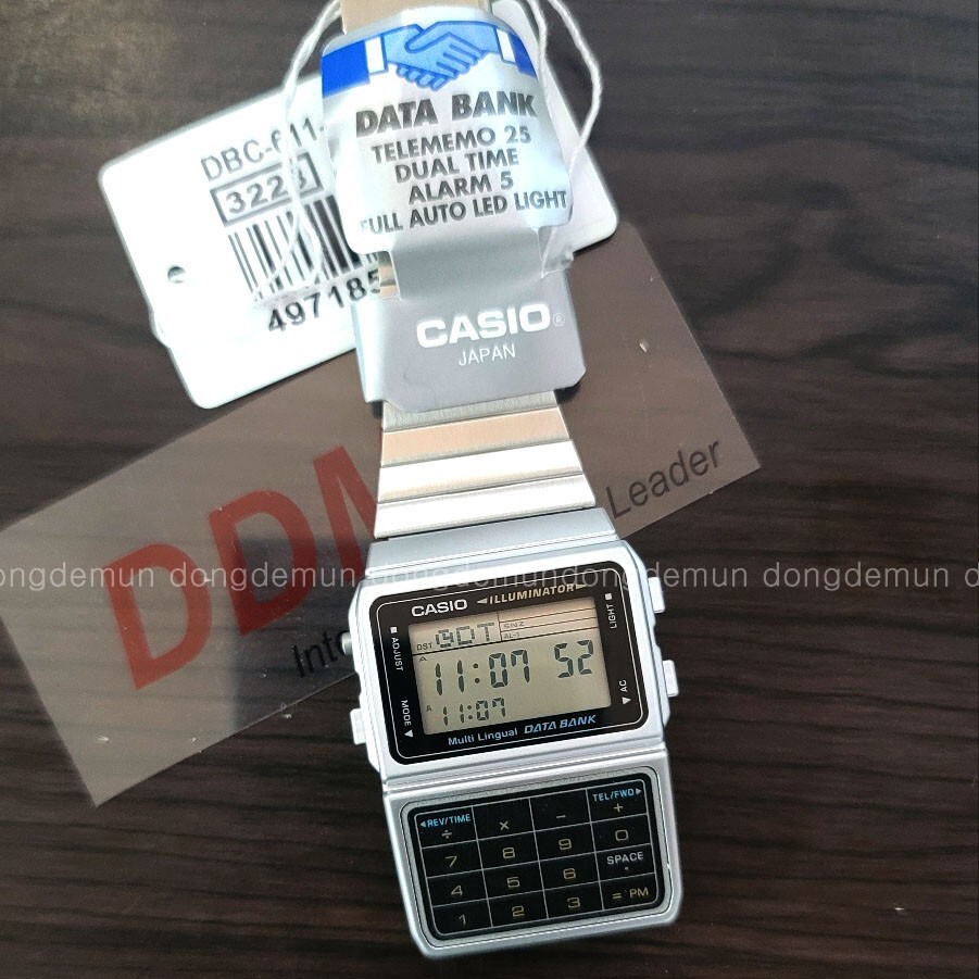 【限定特価】CASIO カシオ DBC-611-1 デジタルウォッチ DATABANK 【並行輸入品】【BOX無し】カシオ CASIO 腕時計 海外モデル