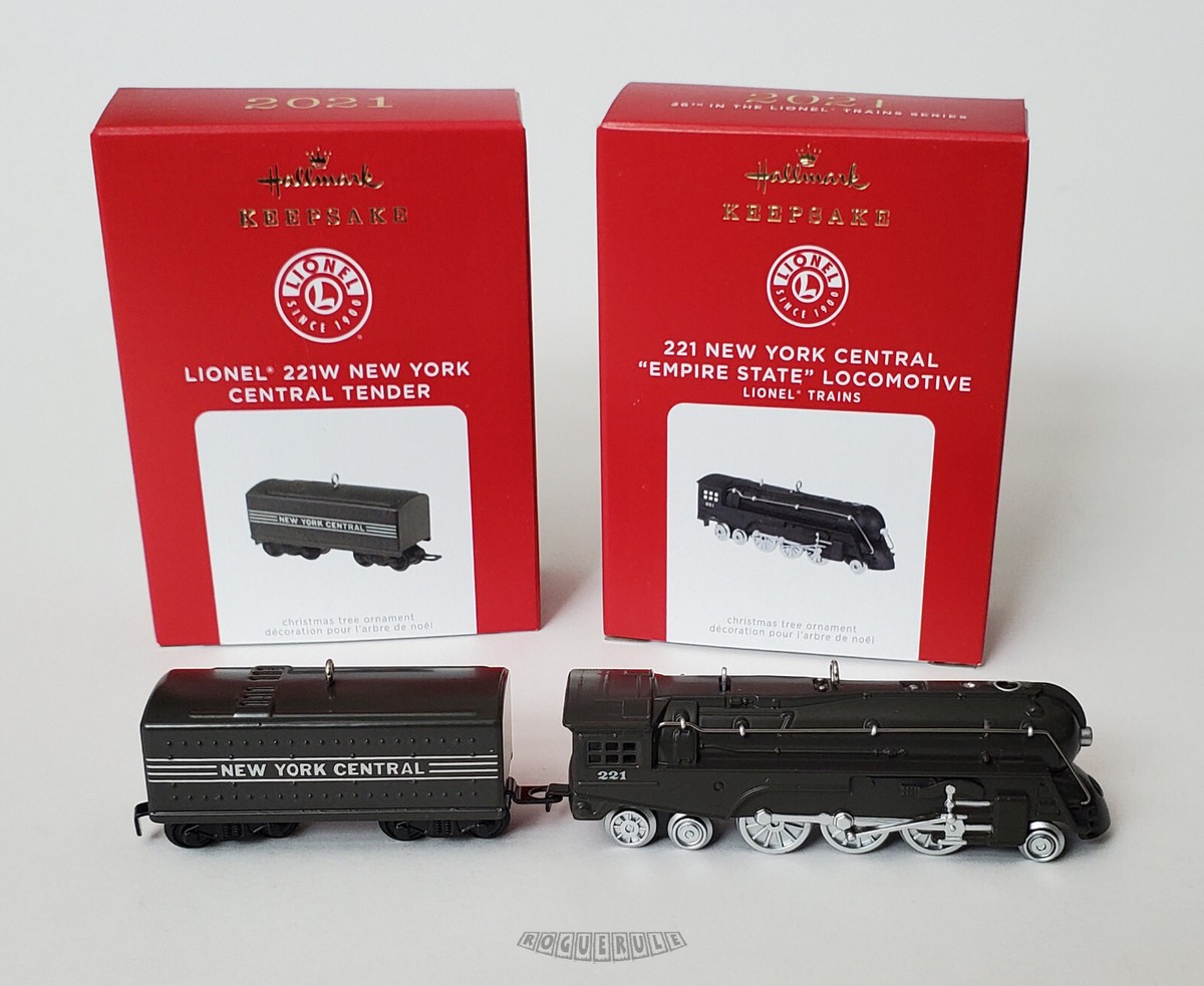 🚦Hallmark Keepsake Ornament - Lionel 221 New York Central