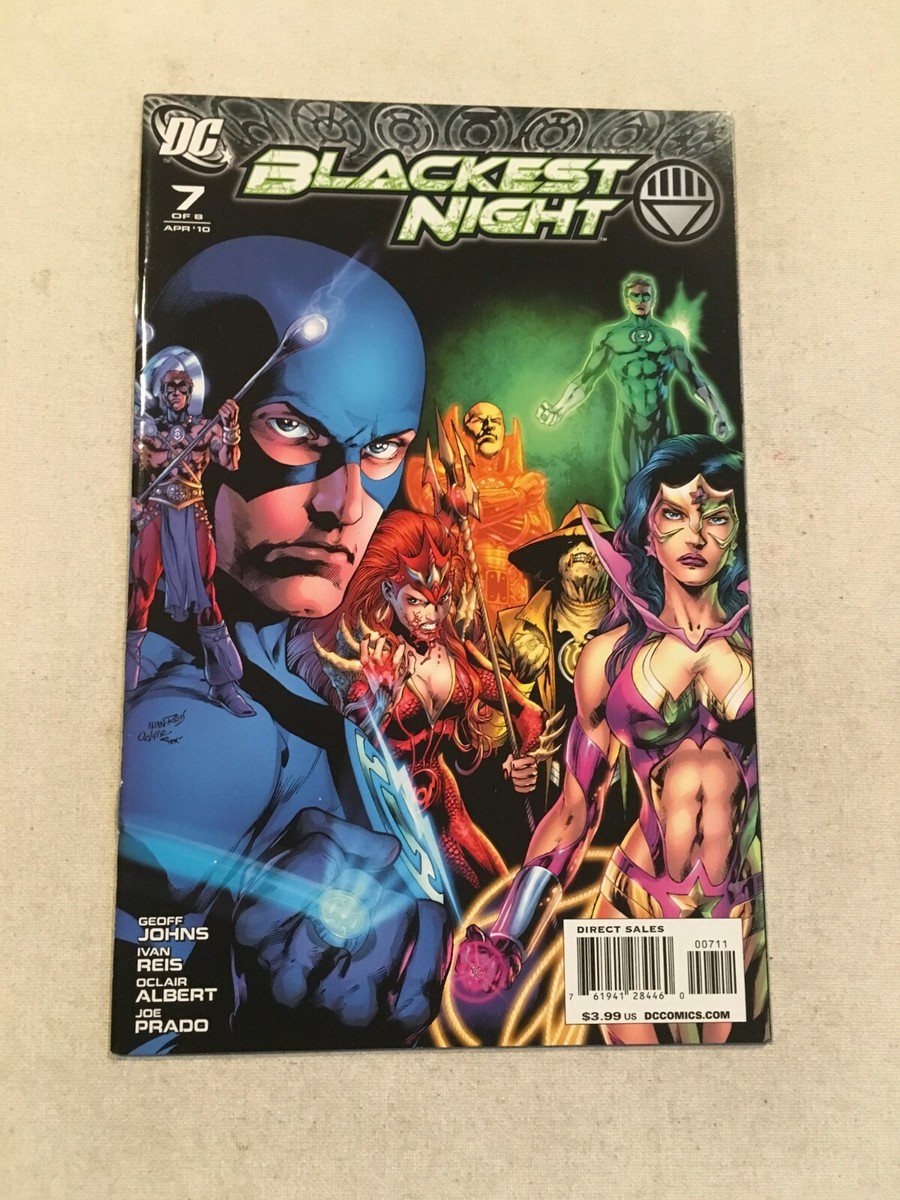 BLACKEST NIGHT #7 NM 9.4 1ST APPEARANCE OF WHITE LANTERN LIFE