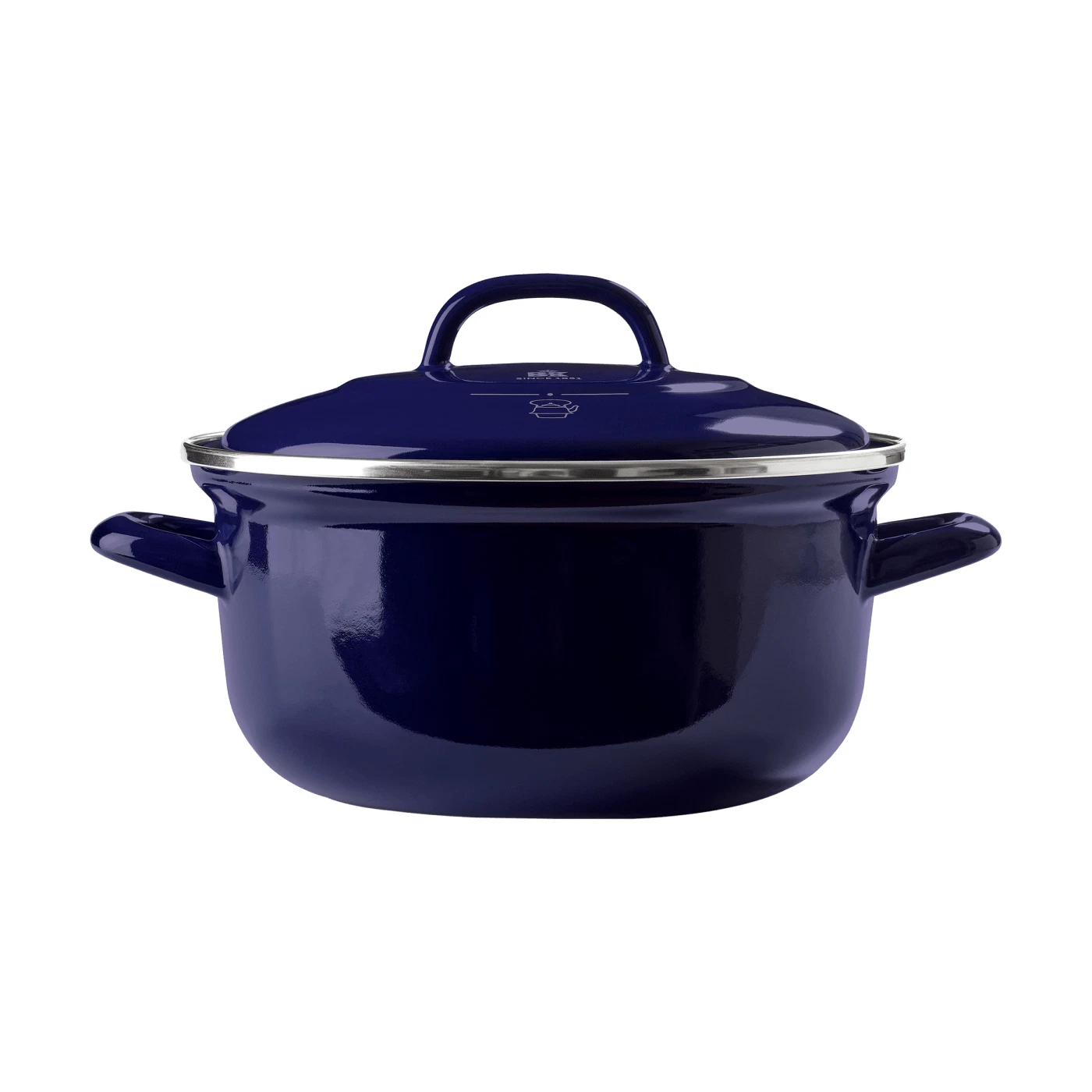 BK Cookware Dutch Oven, Made in Germany, 5.5 Quart - Blue
