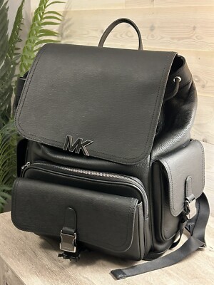 Michael Kors Hudson Leather Backpack Michael Kors Hudson Leather