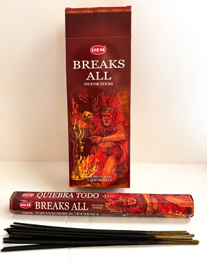 Hem Breaks All Incense Sticks - Aromatherapy - Pick 20-60-100-120-160-200