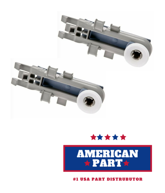 For KitchenAid Dishwasher Upper Rack Wheel Mount W11157084 WP8561996 (2