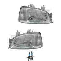 Scheinwerfer Set Rechts & Links H4 FüR Renault Clio I B/C57_ 5/357_ Inkl. Lampen