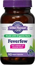 Non-Gmo Feverfew (F.D.), Organic Herbal Supplements, 90 Count