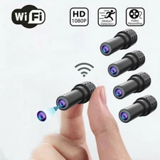 4PCS Mini Camaras Ocultas Espias De Seguridad WiFi Inalambrica Con Audio y Video