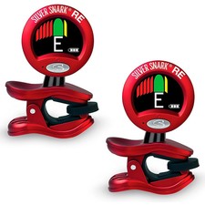 Snark Red Silver Snark Clip-On Tuner 2 Pack