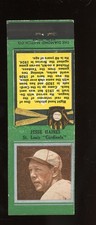 1934 Diamond Matchbooks U1 Baseball #81 Jesse Haines VG/EX