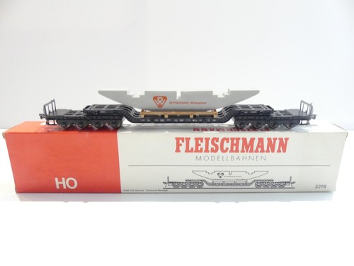 Fleischmann H0 5298 Tiefladewagen Dywidag Betonteil - Ladung der DB in OVP G5474 | Zustand: Gebraucht