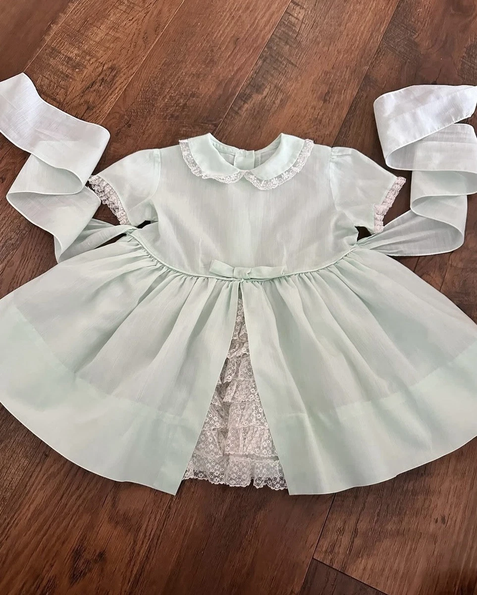 vintage mint green dress products for sale | eBay