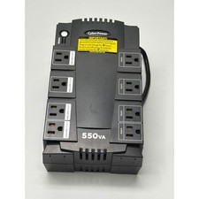 CyberPower CP550SLG 550VA 330W Standby UPS Battery Backup 8 Outlets Black