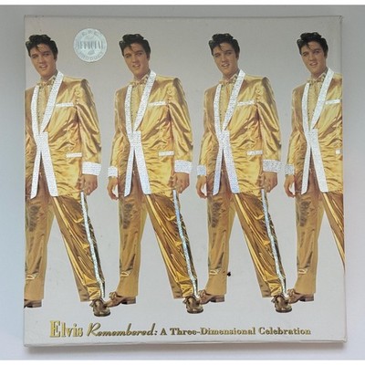 Elvis Remembered Pop Up Book 1997 Elvis Presley 3D Graceland