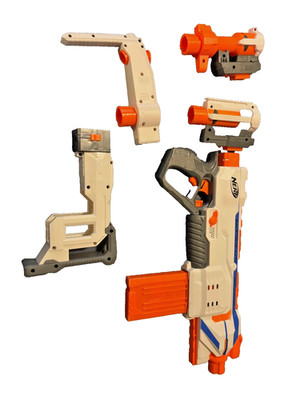 Nerf Gun Modification Accessory Kit Lot