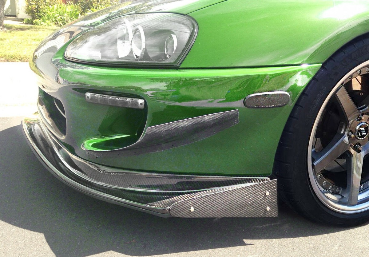 Toyota Supra Ridox Style Front Bumper Splitter / Lip to fit OEM