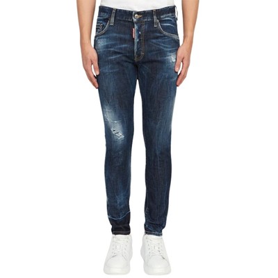 Dsquared2 Herren Dünn, schlank Super Twinky Jean 470 Jeans
