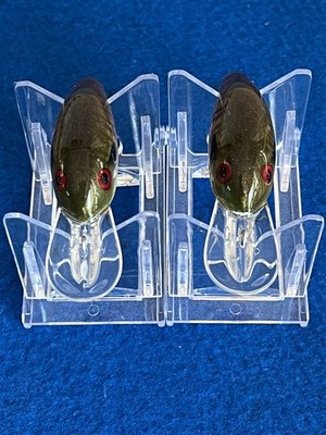 (2) Custom Painted Medium Diving Crankbait Fishing Lures Similar Bandit 200  