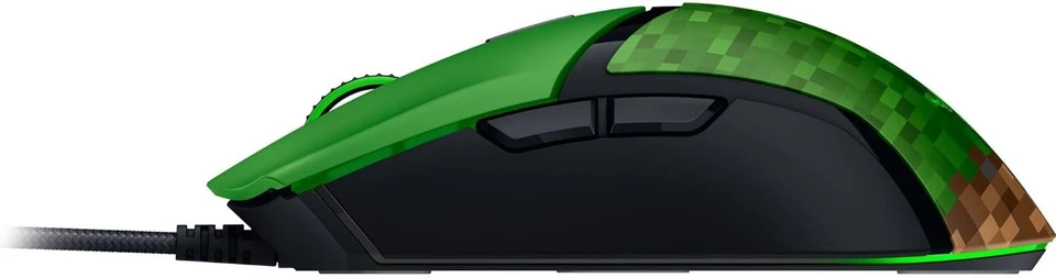 Razer Cobra Wired Optical Gaming Mouse Minecraft Edition Certified Refurbished - Image 2 of 4