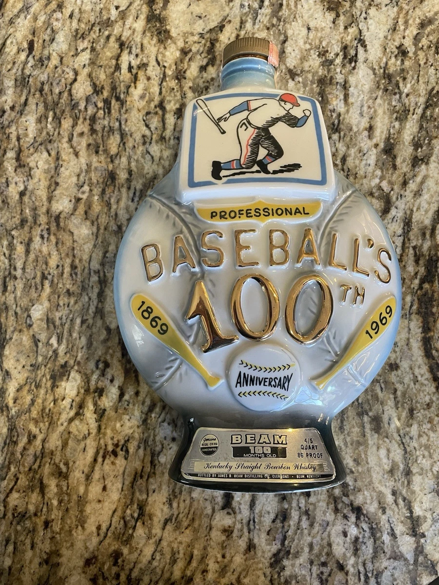 Jim Beam Baseball Decanter In Jim Beam Advertising for sale | eBay