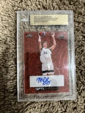 2022-23 Leaf Vivid Matthew Filipowski Auto 1 of 1 