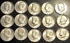 Kennedy Half Dollar 1977-1981 Coin lot Date Run (15 Coins) $7.5 FV