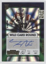 2021 Panini Contenders Ticket Wild Card Round Tre Nixon #254 Rookie Auto RC 1l2. rookie card picture