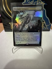NM Extended Art Foil Biorganic Carapace, MTG, Marvel's Spider-Man, Magic, 269