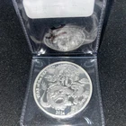 1oz .999 Fine Silver 2024 Year of the Dragon Round Asahi Refining Lunar Series F