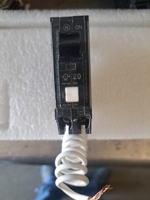 1-GE THQB1120AF2 20A 120V, ARC FAULT ONE POLE BREAKER