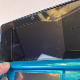 Nintendo 3DS Handheld Video Game Console Blue CTR-001 (USA) W Charger Stylus