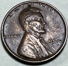 1930 1C BN Lincoln Cent WHEAT PENNY 1603N
