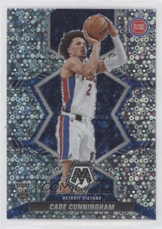 2021 Mosaic Rookies Fast Break Silver Prizm Cade Cunningham #203 Rookie RC 0p73