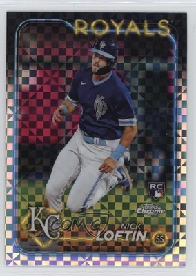 2024 Topps Chrome X-Fractor Nick Loftin #183 1j7c