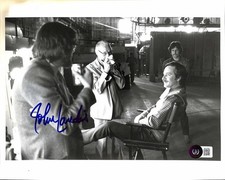 John Landis Signed Blues Brothers Behind the Scenes Photo 8x10 Beckett
